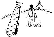 wear a tie to church