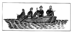 Group in Boat