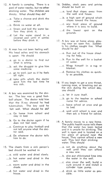 United States Indian Bureau Health & Safety