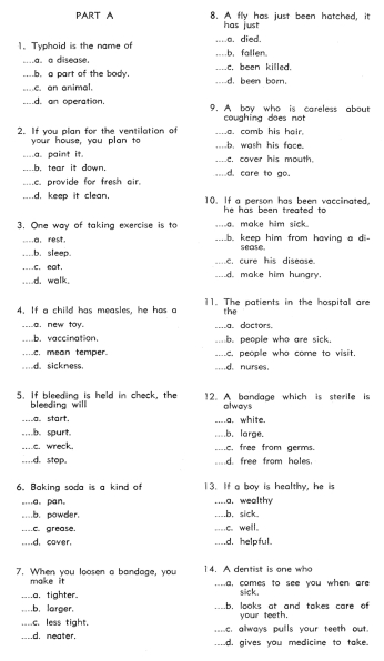 United States Indian Bureau Health & Safety