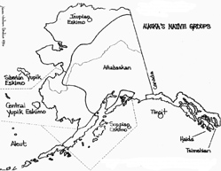 map of Alaska
