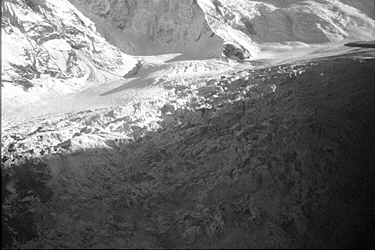 Ice Fall on the Peter's Glacier