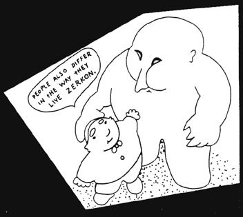 differ in way they live