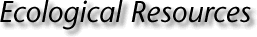 Ecological Resources