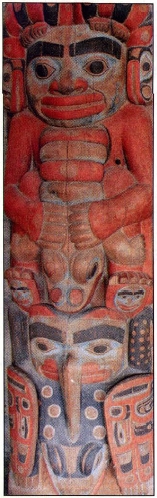 The Woodworm housepost