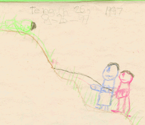 These journal entries and drawings were created by Timothy Beaver.