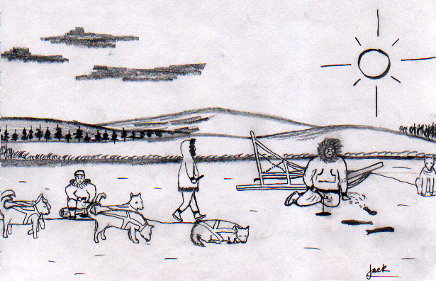 Caught in a Snow Storm