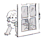 Babies discover open doors and will travel where there are might be danger.