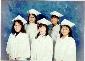 The graduating class of 1992-93  
