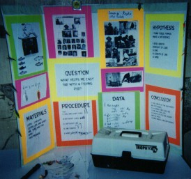Pictures of Past Science Fair Projects