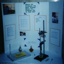 Pictures of Past Science Fair Projects