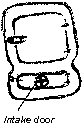 intake door