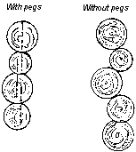 pegs