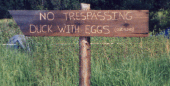 Protecting nesting areas