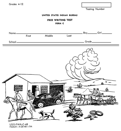 United States Indian Bureau Tests