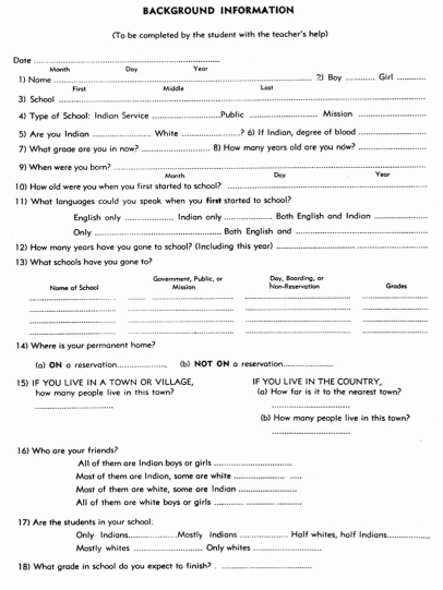 Background Information