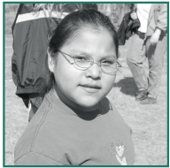 Chistochina student, Shayne Crow Ghost.