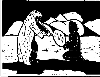 Drummer and Polar Bear