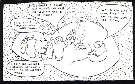 house is warm and cozy