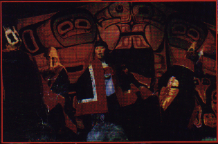 Tlingit dancer is daughter Crystal Duncan