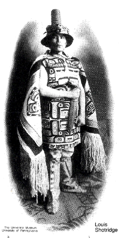 Tlingit nobleman Louis Shotridge