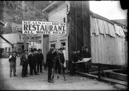Racial Segregation in Juneau, c. 1908