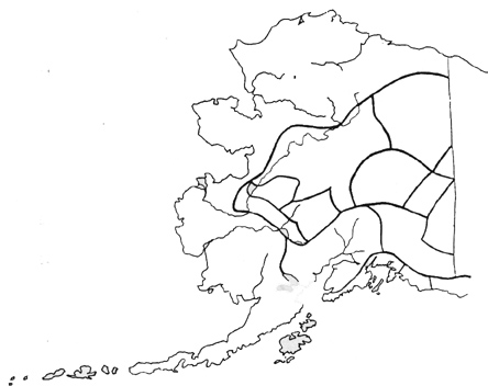 map of Alaska