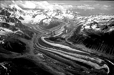 Surging Susitna Glacier