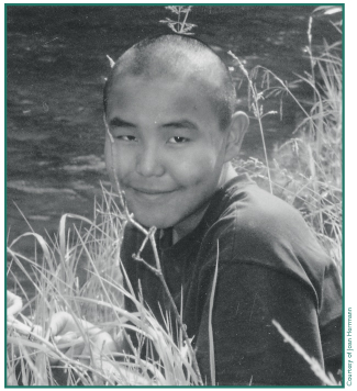 Adam Nicolai on the bank of Sinona Creek. Summer, 2001.