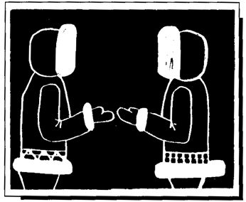 Eskimo Friends by Eva Hawley