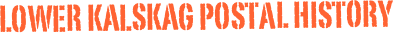 Lower Kalskag postal history