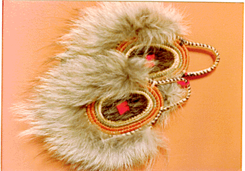 These are dance fans made by our elders