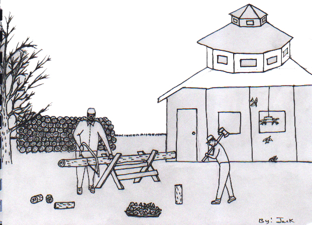 A Wood Chopping Christmas with Family