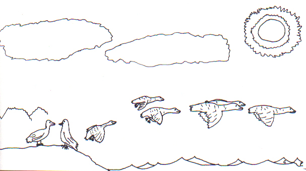 Raven and Goose-Wife 