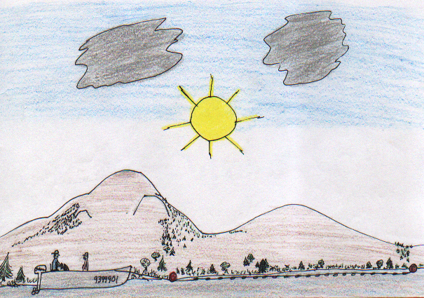 Poor Fishing with Boo Boo