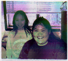 Flora Evan with Katrina Isaac