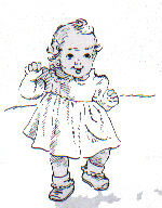 13- The first steps alone are wobbly