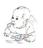 3- Babies can hold their heads up higher