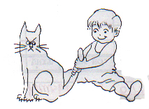 Toddlers think all pets are friendly.